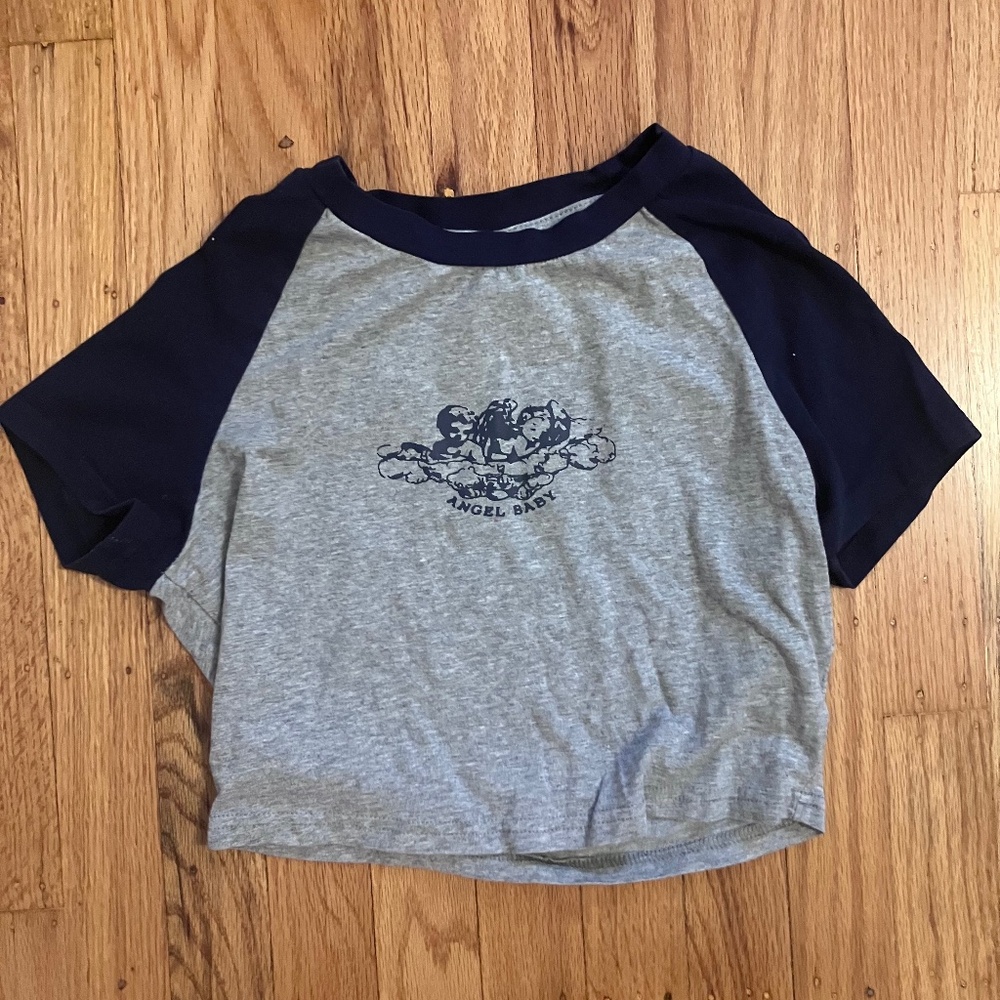 Cropped Graphic Tee